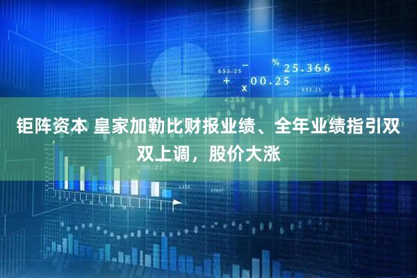 钜阵资本 皇家加勒比财报业绩、全年业绩指引双双上调，股价大涨